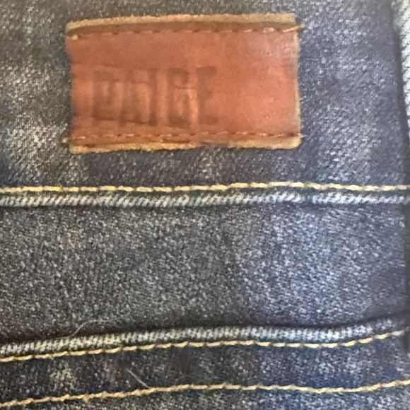 PAIGE Verdugo Ankle Dark Wash Skinny Jeans| Stretch Mid Rise - Picture 8 of 10